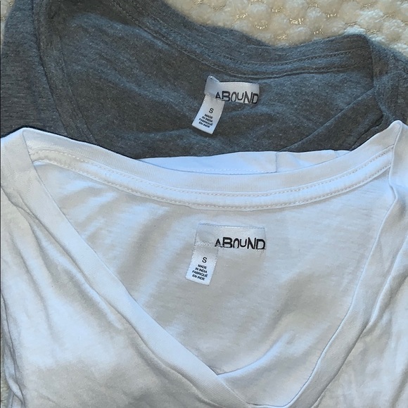 SOLD! Two V-Neck T-Shirt’s - Picture 1 of 3